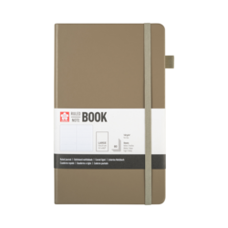 SAKURA Carnet de Notes ligné Cendre 13x21cm 140 g 80 Feuilles