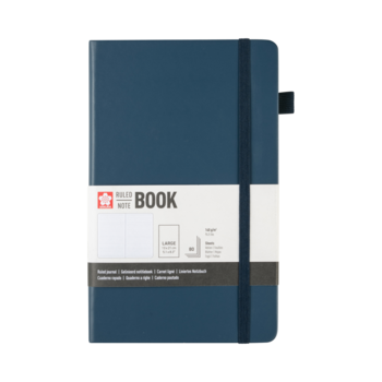 SAKURA Carnet de Notes ligné Indigo 13x21cm 140 g 80 Feuilles