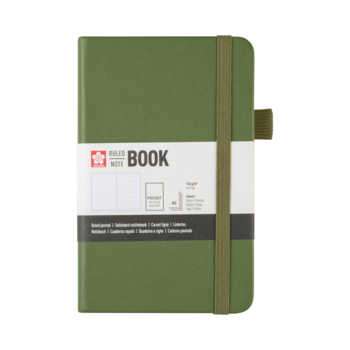 SAKURA Carnet de Notes ligné Aiguille de Pin 9x14cm 140 g 80 Feuilles