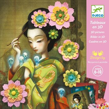 DJECO Rock'n'Roses Les Plus Grands - Papier Créatif