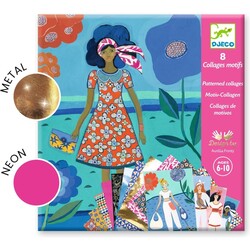 DJECO Tendance Wax Les Petits Cadeaux Des Grands - Collages Surprises