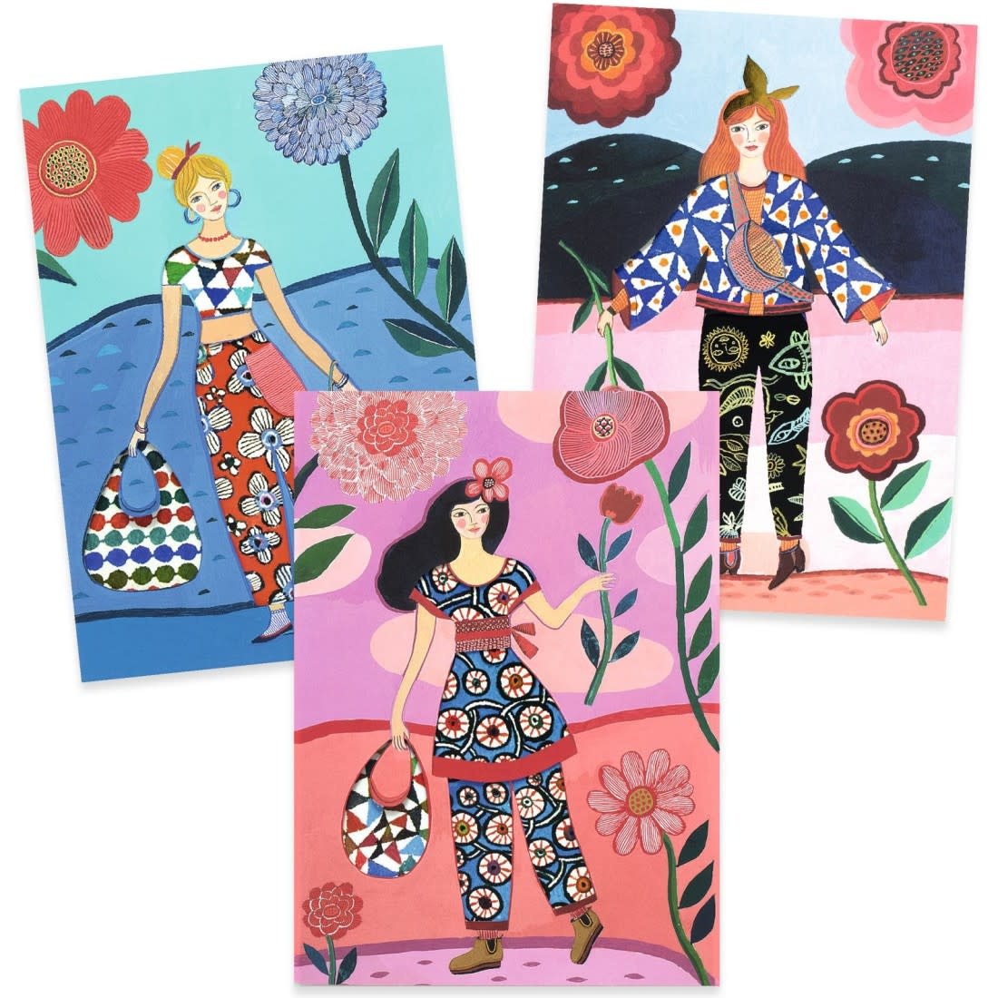 DJECO Tendance Wax Les Petits Cadeaux Des Grands - Collages Surprises