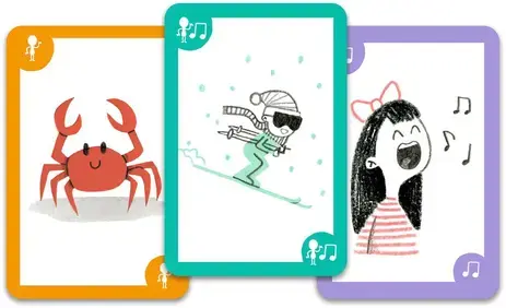 DJECO Jeux De Cartes Puick Puick