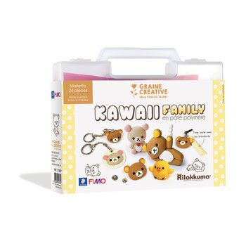 GRAINE CREATIVE Mallette Rilakkuma Fimo
