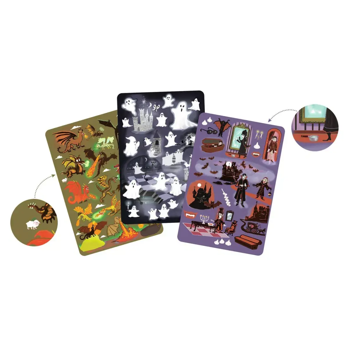 DJECO Jeux De Cartes Myster spook