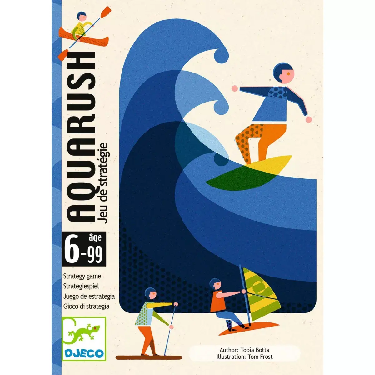 DJECO Jeux De Cartes Aquarush Jeux