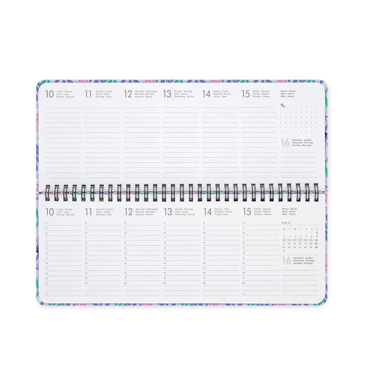 LEGAMI Agenda 12 Mois - 2026 - Desk Planner - Bee