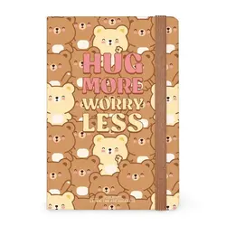 LEGAMI Agenda 12 Mois - 2026 - Medium Photo Weekly Diary - Teddy Bear