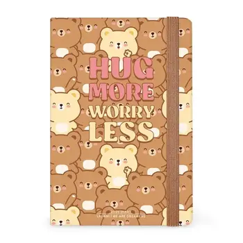 LEGAMI Agenda 12 Mois - 2026 - Medium Photo Weekly Diary - Teddy Bear