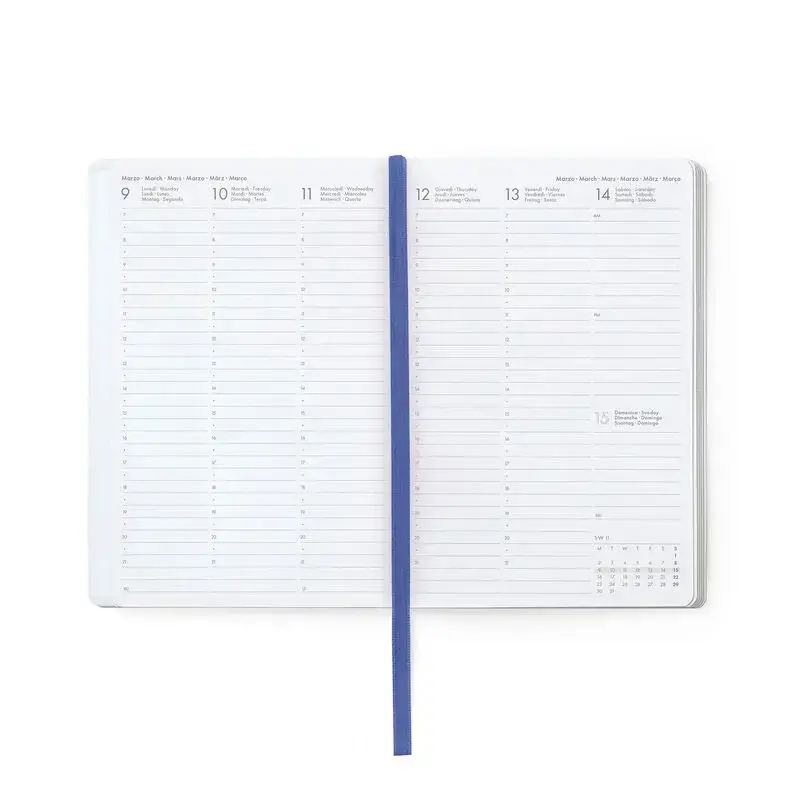 LEGAMI Agenda 12 Mois - 2026 - Medium Photo Weekly Diary - Bee