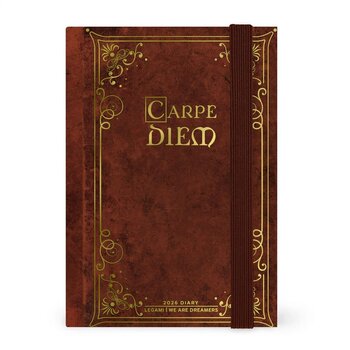 LEGAMI Agenda 12 Mois - 2026 - Small Photo Daily Diary - Vintage Book