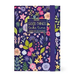 LEGAMI Agenda 12 Mois - 2026 - Small Photo Daily Diary - Flowers