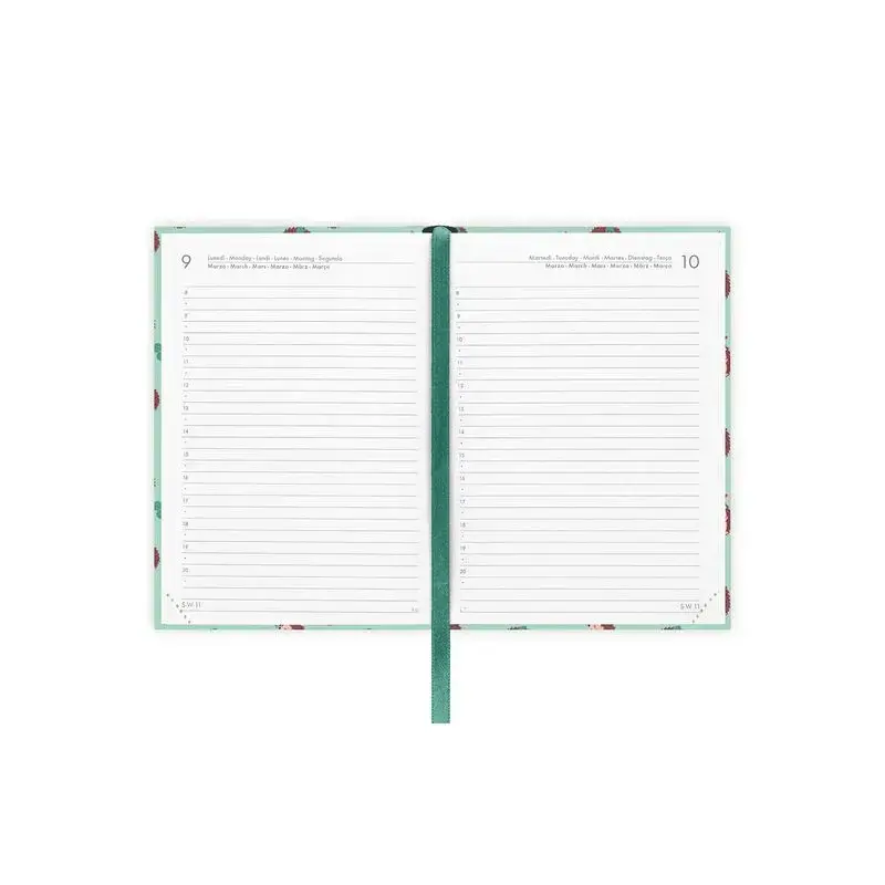 LEGAMI Agenda 12 Mois - 2026 - Small Photo Daily Diary - Hedgehog
