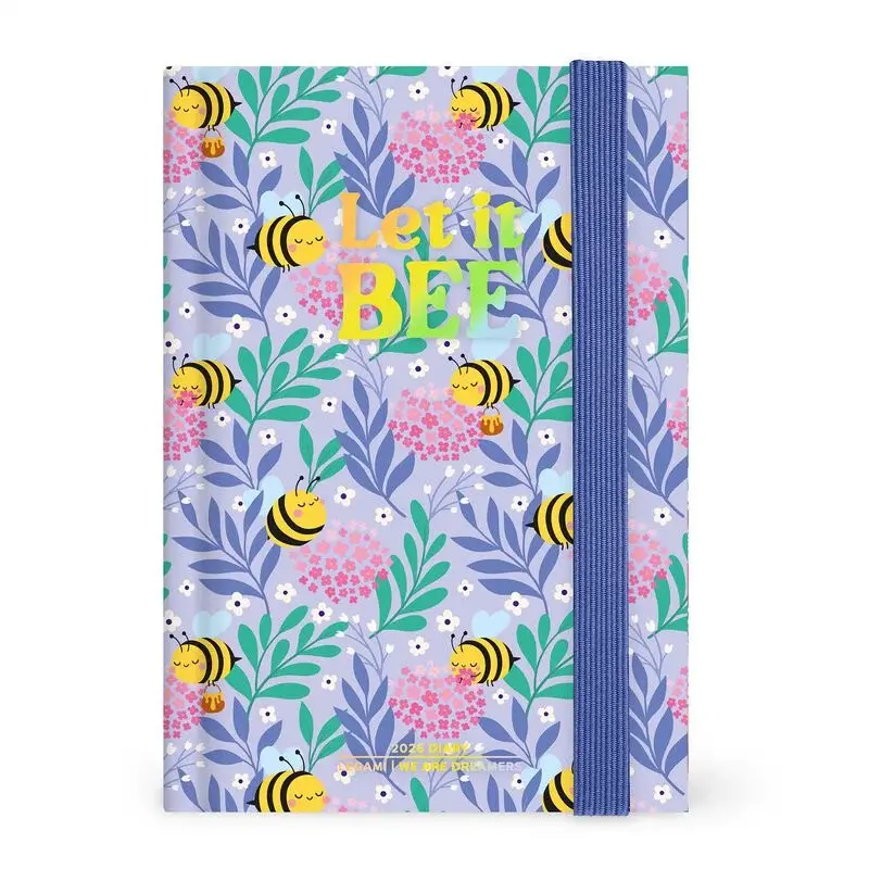 LEGAMI Agenda 12 Mois - 2026 - Small Photo Daily Diary - Bee