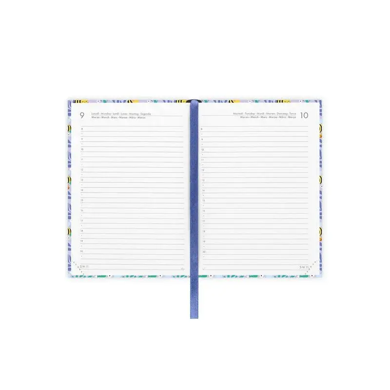 LEGAMI Agenda 12 Mois - 2026 - Small Photo Daily Diary - Bee