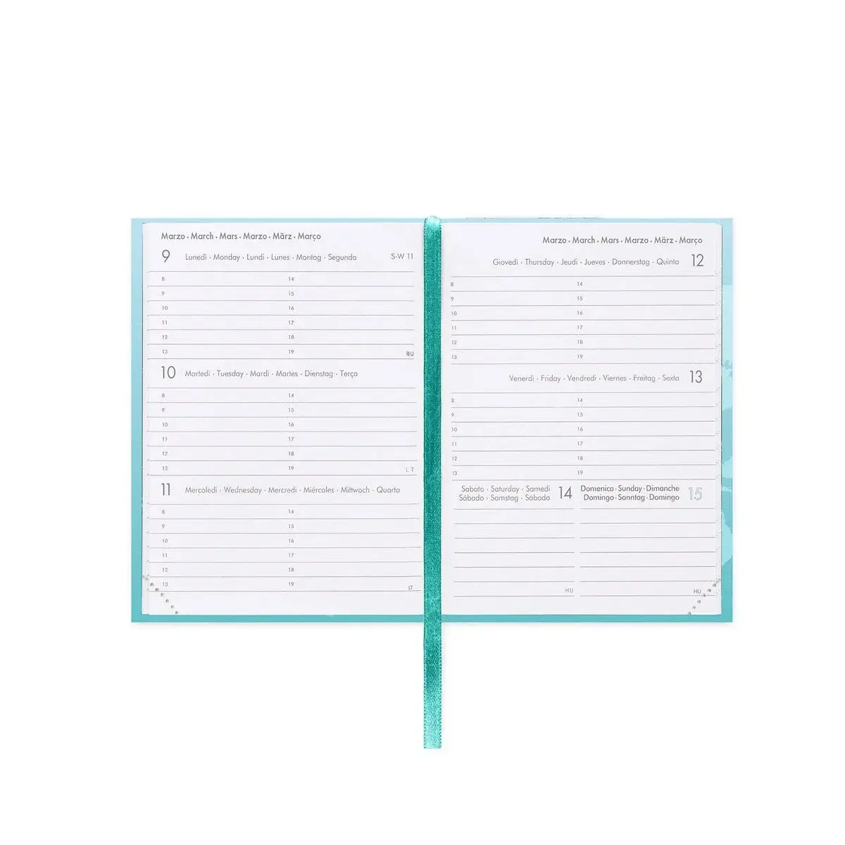 LEGAMI Agenda 12 Mois - 2026 - Mini Photo Weekly Diary - Kitty