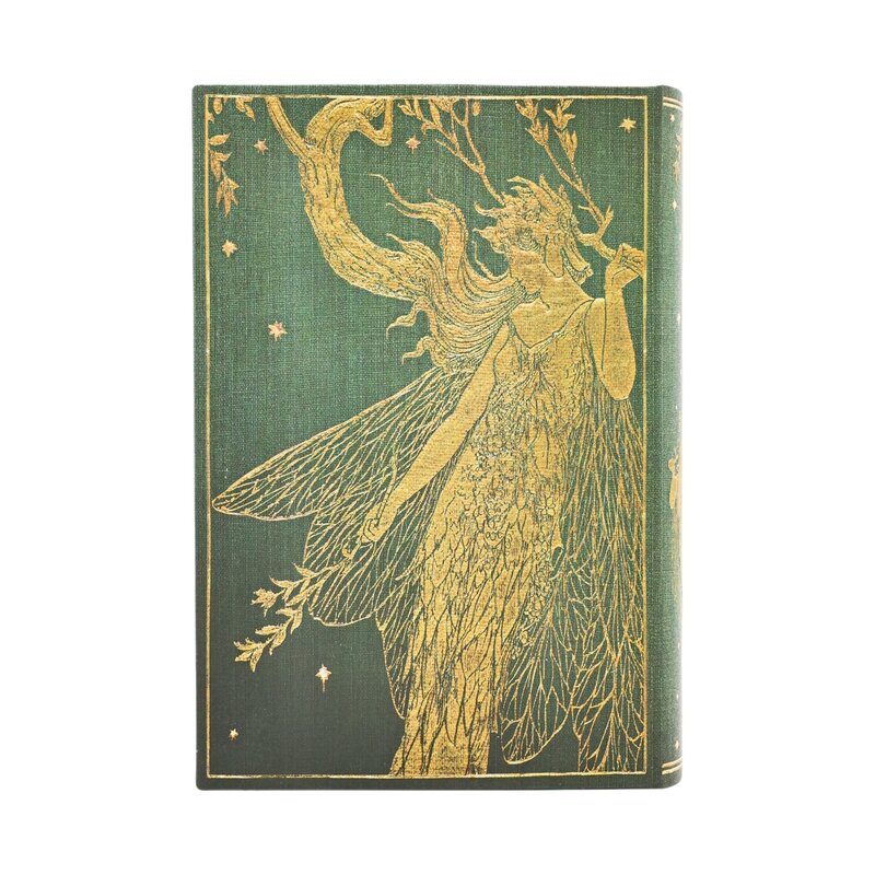 PAPERBLANKS Agenda 1 jour/page - 2026 12-Mois Olive Fairy Mini