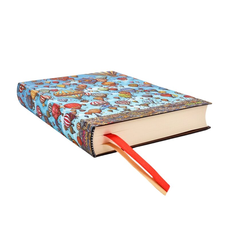 PAPERBLANKS Agenda 1 jour/page - 2026 12-Mois Flexis Balloon Festival Midi