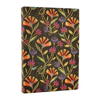 PAPERBLANKS Agenda 1 jour/page - 2026 12-Mois Flexis Wild Flowers Midi