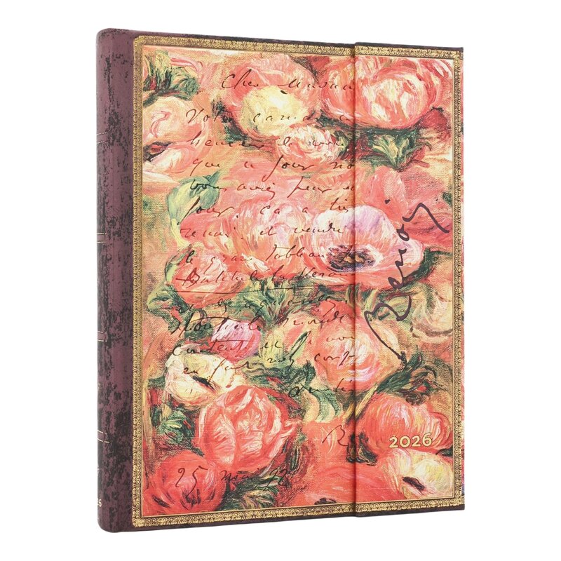 PAPERBLANKS Agenda 1 jour/page - 2026 12-Mois Renoir Letter to Morisot (1892) Ultra