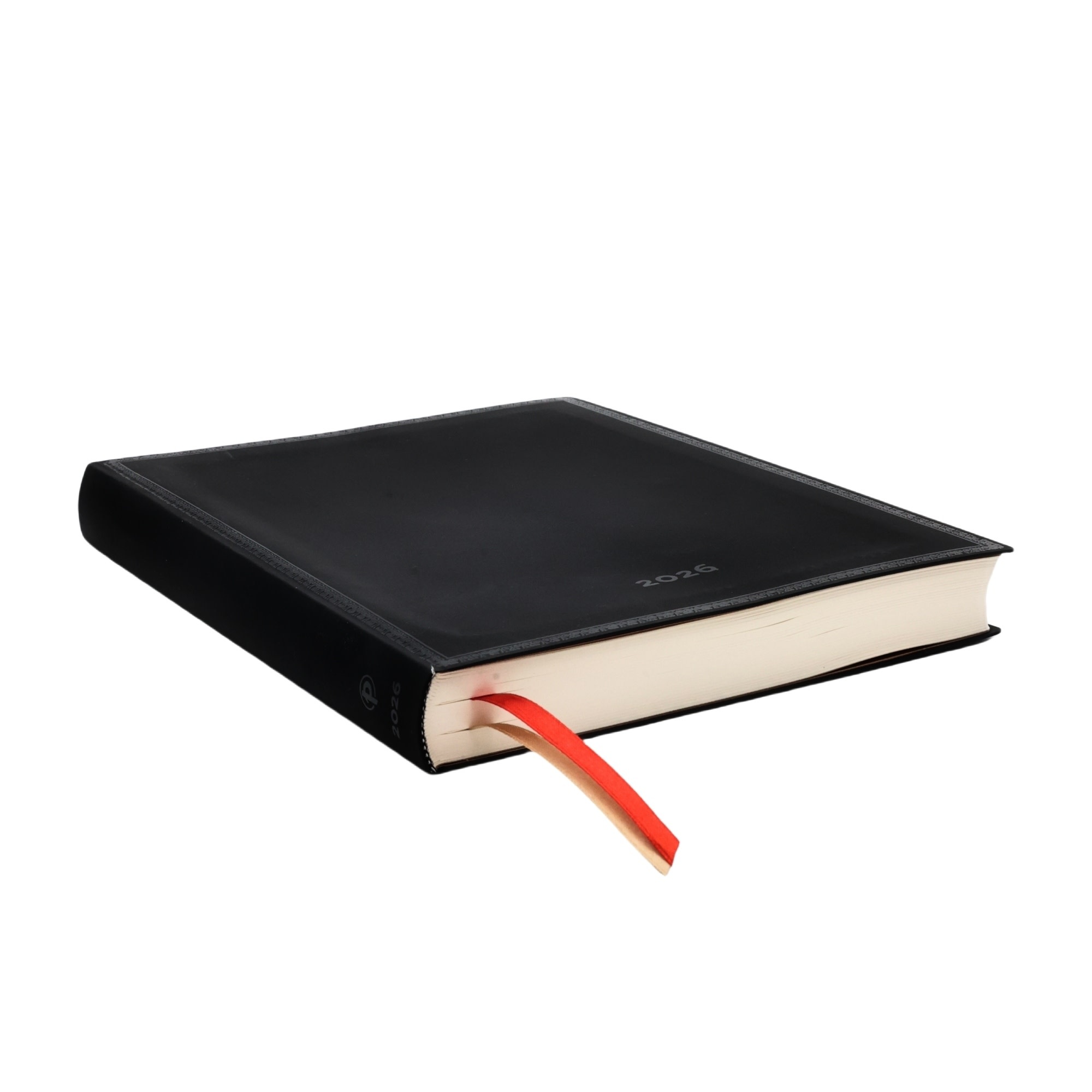 PAPERBLANKS Agenda 1 jour/page - 2026 12-Mois Flexis Black Edition Ultra