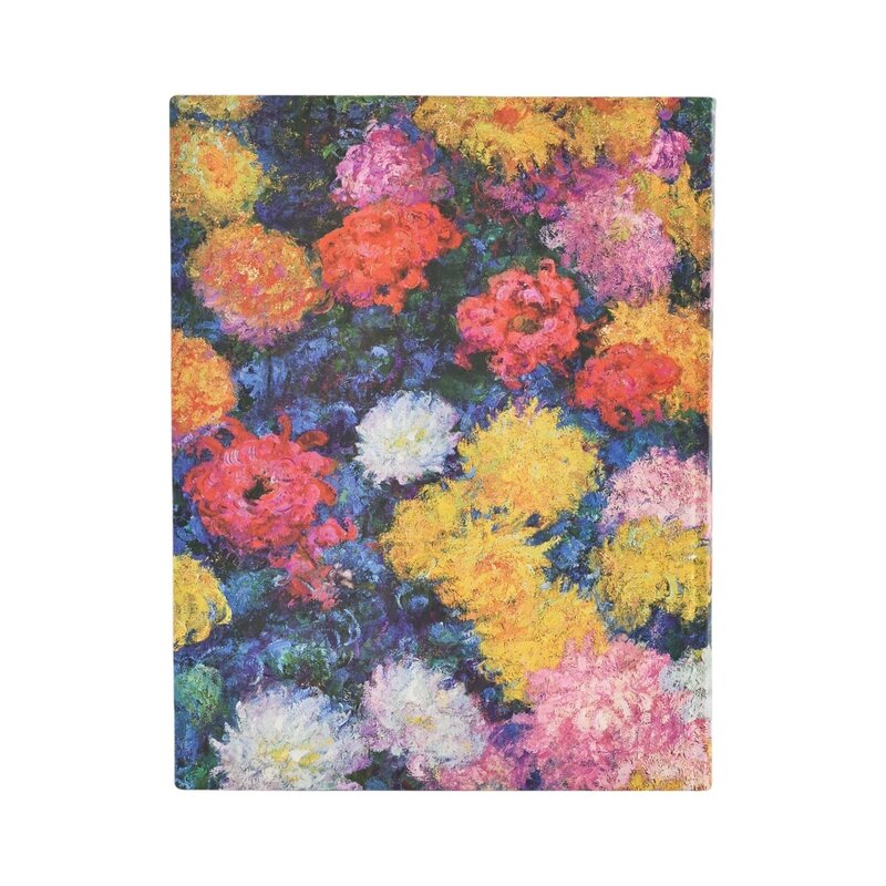 PAPERBLANKS Agenda 1 jour/page - 2026 12-Mois Flexis Monet’s Chrysanthemums Ultra