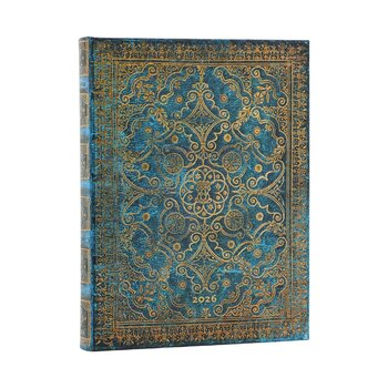 PAPERBLANKS Agenda 1 jour/page - 2026 12-Mois Azure Ultra