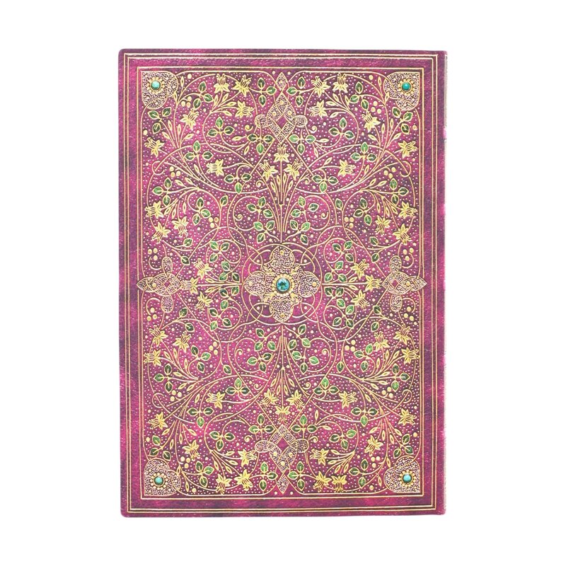 PAPERBLANKS Agenda Semainier Vertical - 2026 12-Mois Flexis Diamond Jubilee Midi