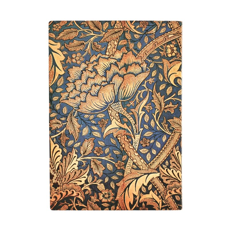 PAPERBLANKS Agenda Semainier Vertical - 2026 12-Mois Flexis Morris Windrush Midi