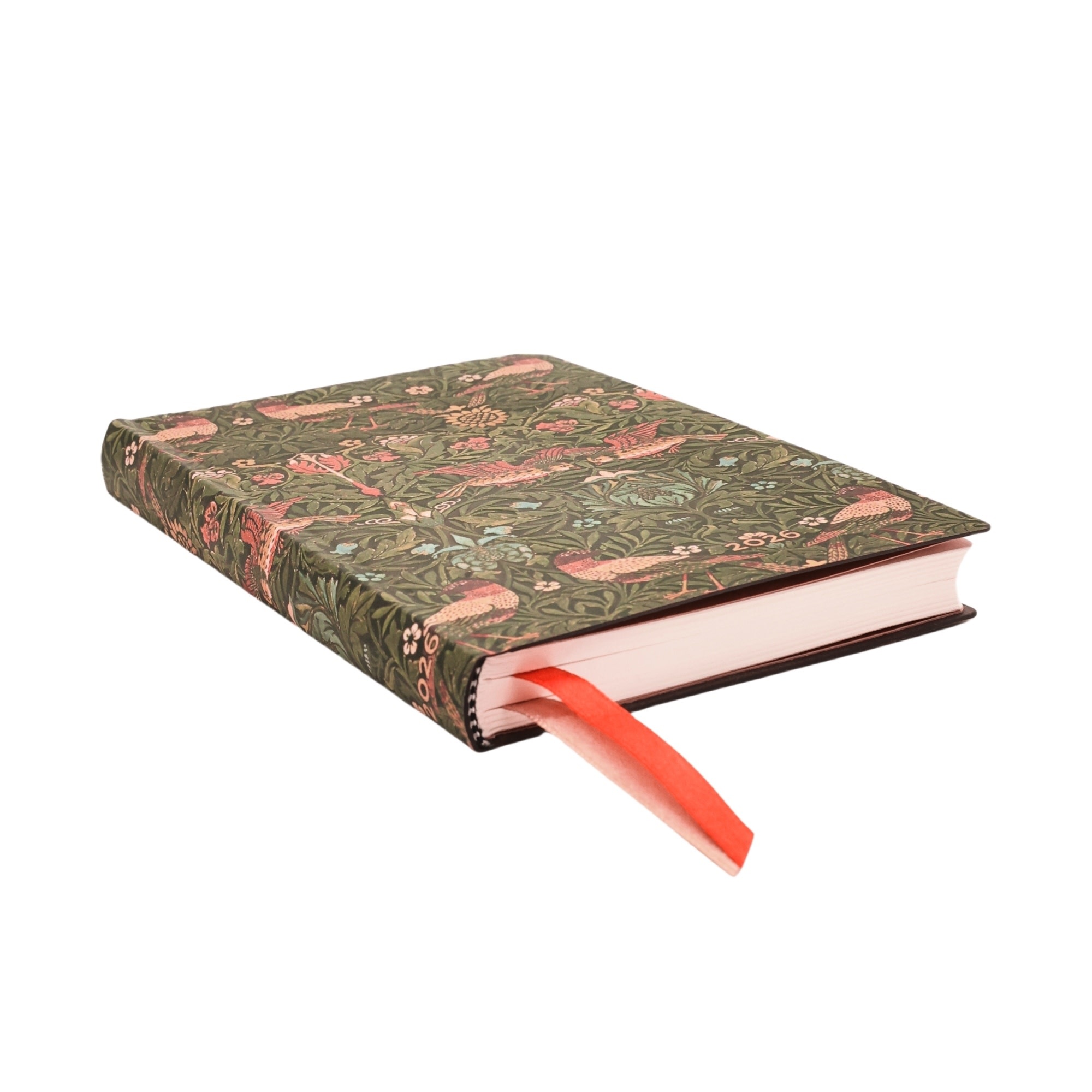 PAPERBLANKS Agenda Semainier Vertical - 2026 12-Mois Flexis Morris Birds Mini