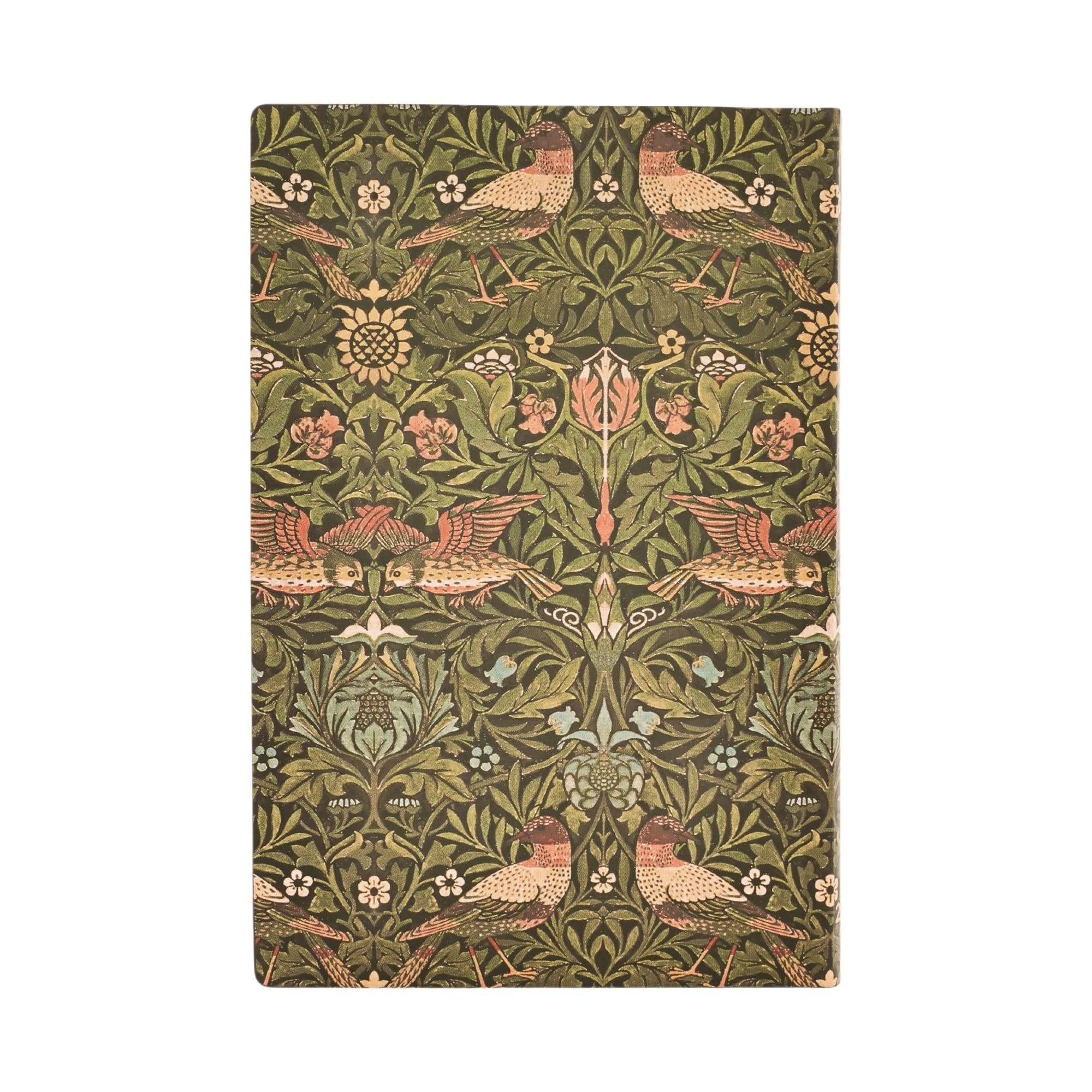 PAPERBLANKS Agenda Semainier Vertical - 2026 12-Mois Flexis Morris Birds Mini