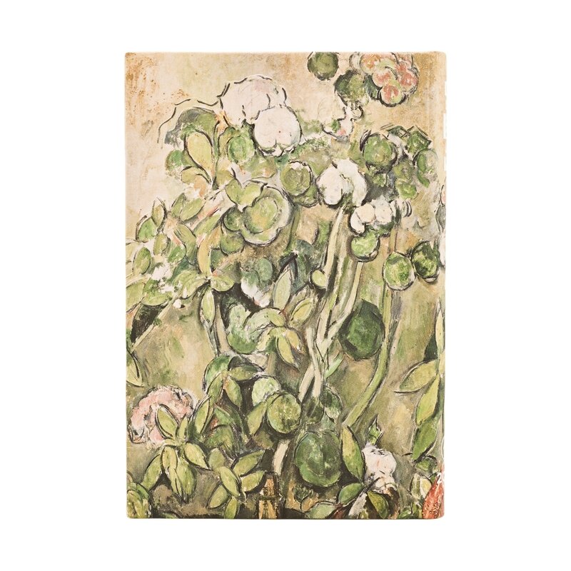PAPERBLANKS Agenda Semainier Vertical - 2026 12-Mois Cezanne’s Terracotta Pots and Flowers Mini