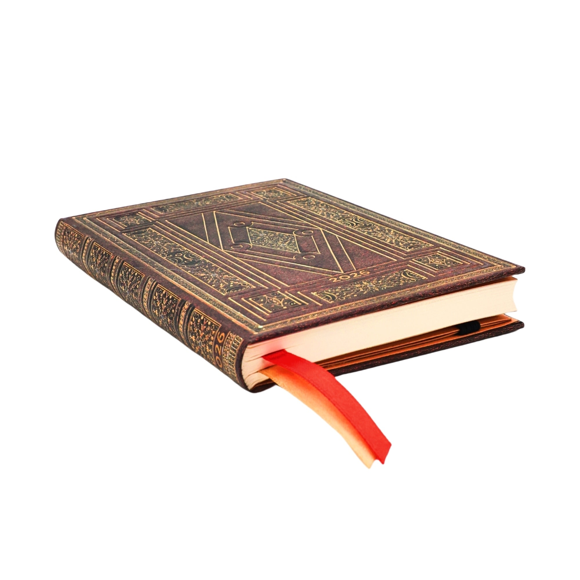 PAPERBLANKS Agenda Semainier Vertical - 2026 12-Mois First Folio Mini