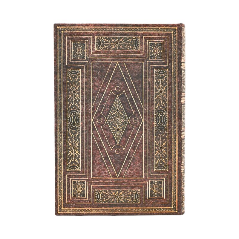 PAPERBLANKS Agenda Semainier Vertical - 2026 12-Mois First Folio Mini