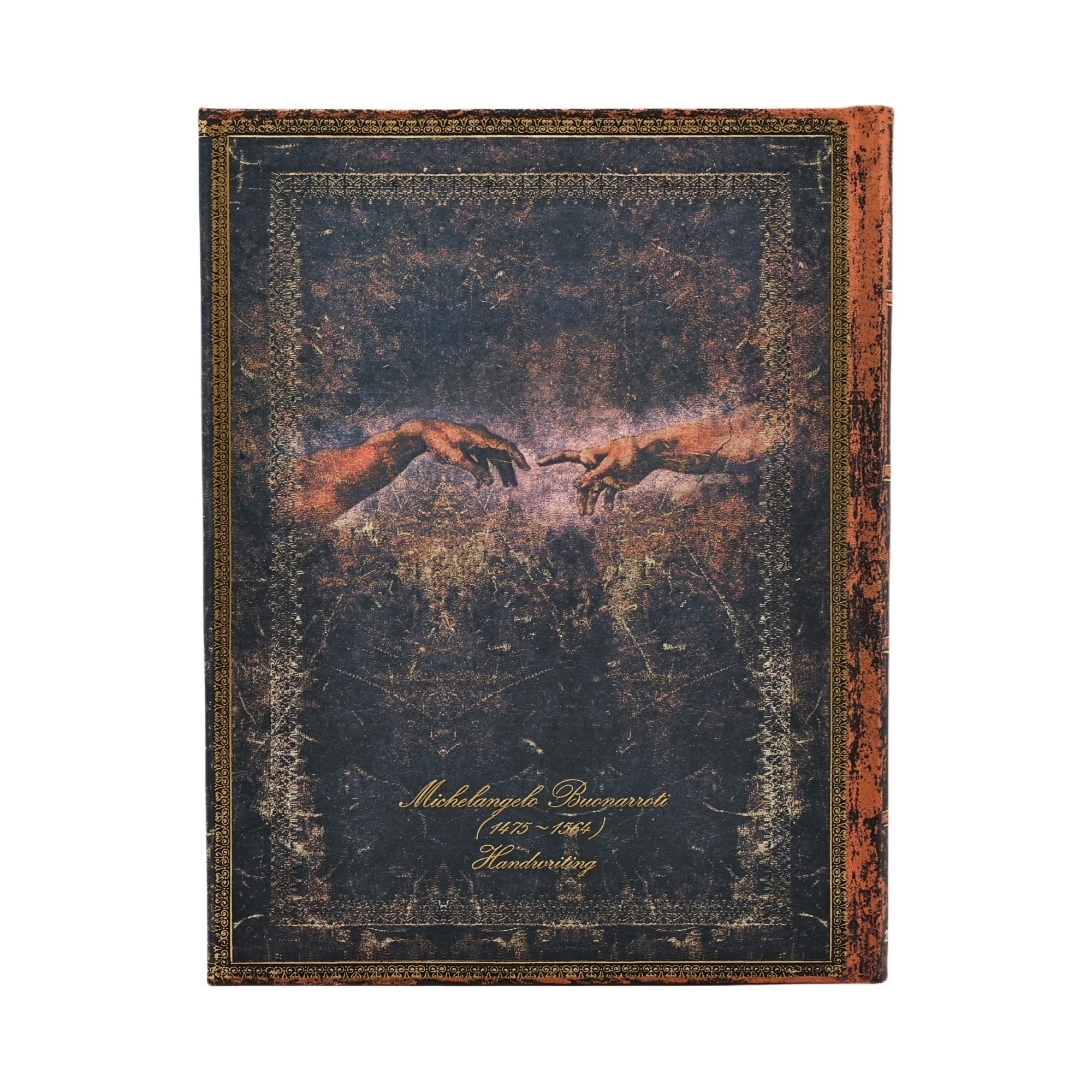 PAPERBLANKS Agenda Semainier Vertical - 2026 12-Mois Michelangelo Handwriting Ultra