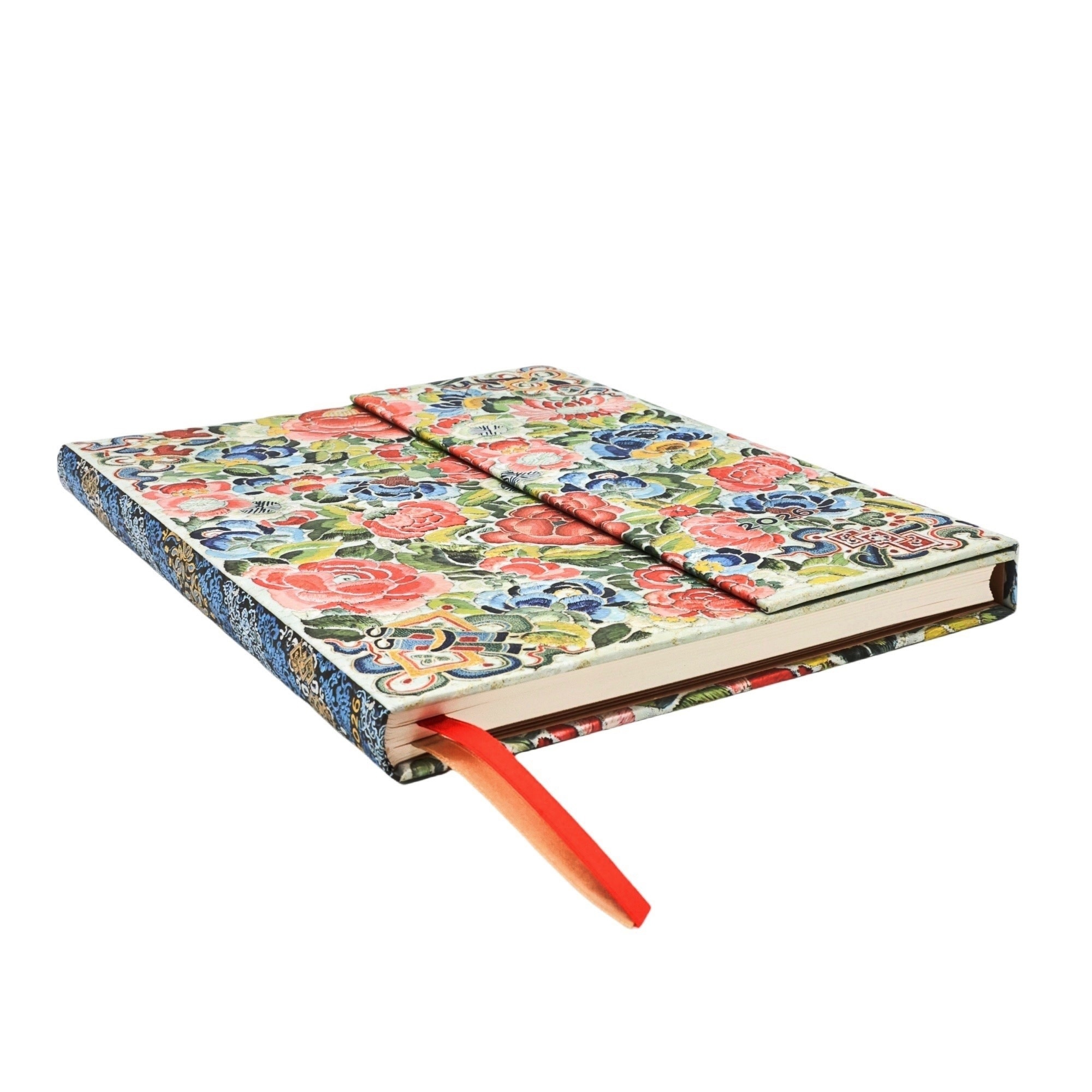 PAPERBLANKS Agenda Semainier Vertical - 2026 12-Mois Pear Garden Ultra