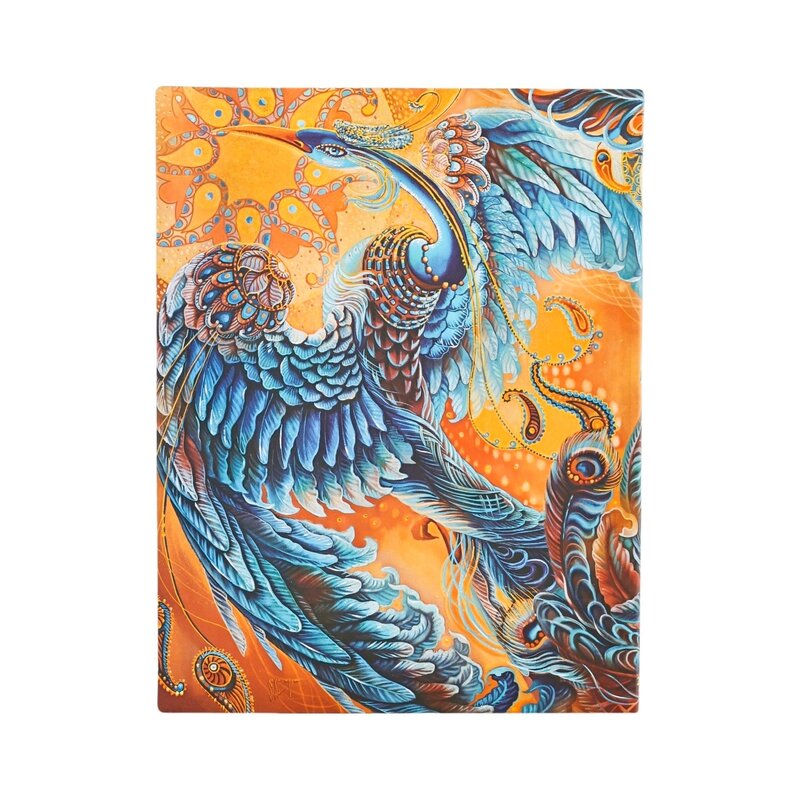 PAPERBLANKS Agenda Semainier Vertical - 2026 12-Mois Flexis Skybird Ultra