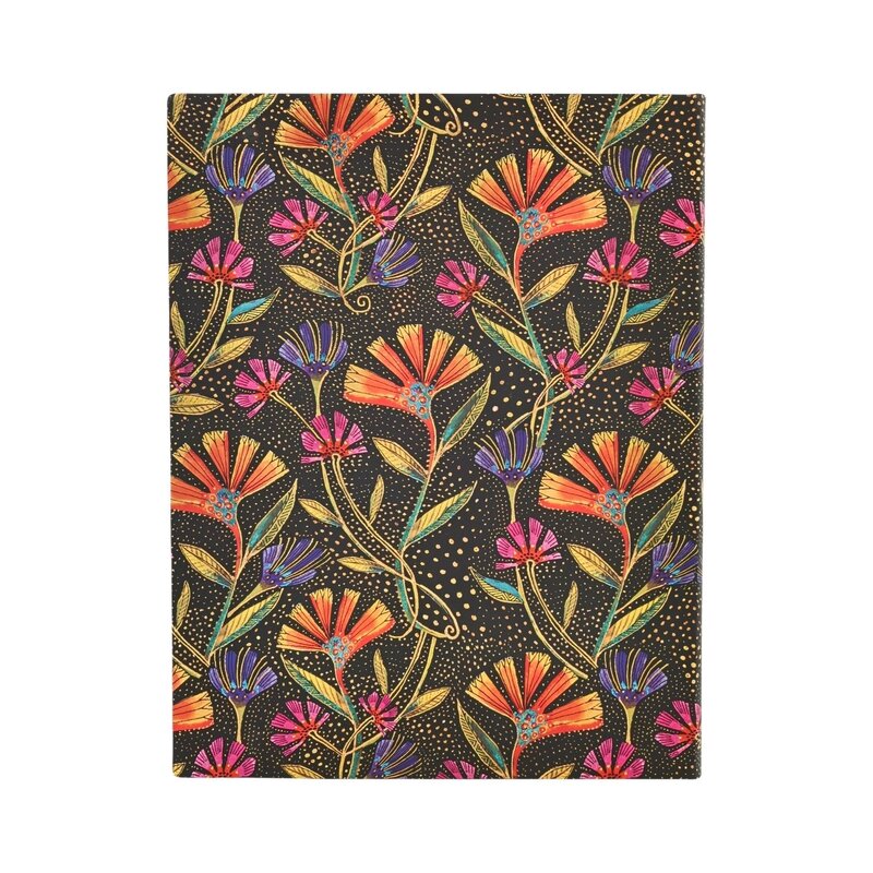 PAPERBLANKS Agenda Semainier Vertical - 2026 12-Mois Flexis Wild Flowers Ultra