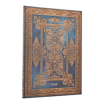 PAPERBLANKS Agenda Semainier Vertical - 2026 12-Mois Blue Luxe Grande