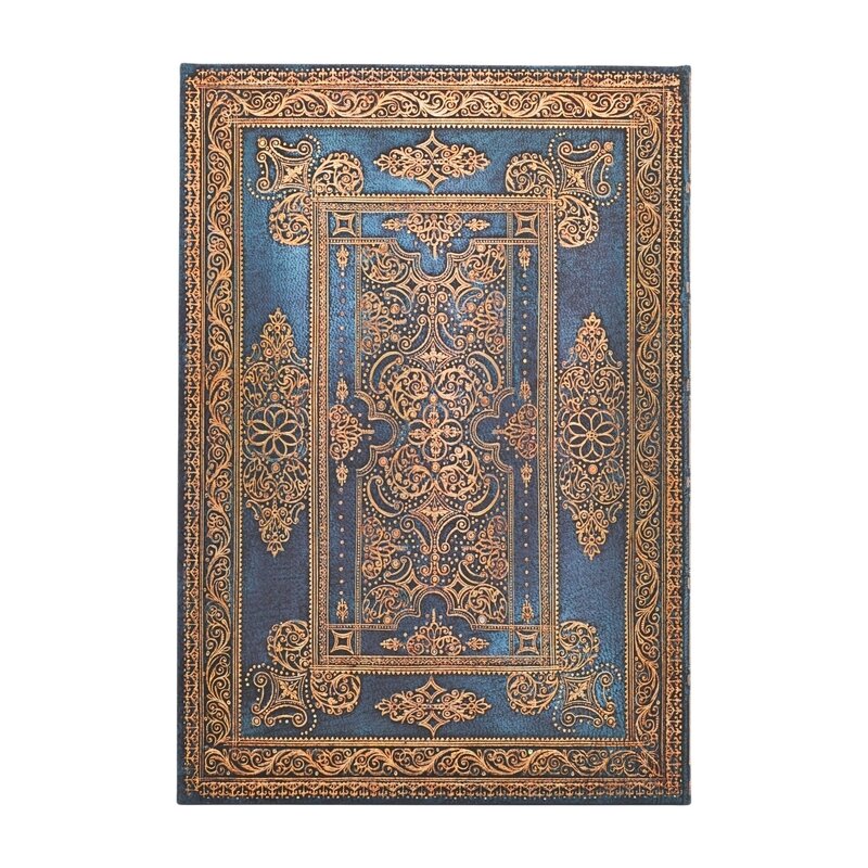 PAPERBLANKS Agenda Semainier Vertical - 2026 12-Mois Blue Luxe Grande
