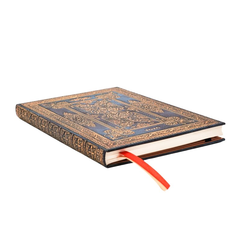 PAPERBLANKS Agenda Semainier Vertical - 2026 12-Mois Blue Luxe Maxi