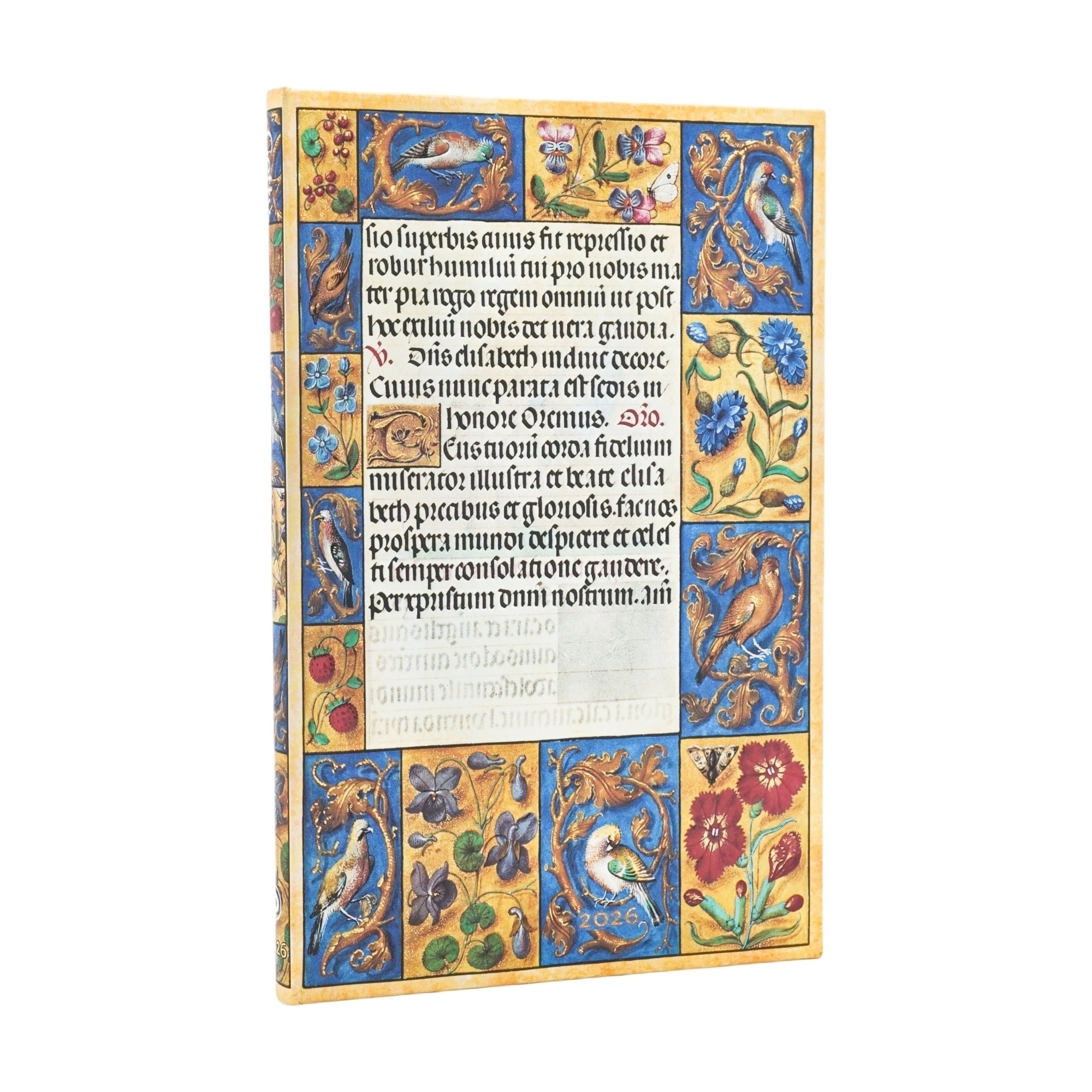 PAPERBLANKS Agenda Semainier Vertical - 2026 12-Mois Spinola Hours Maxi