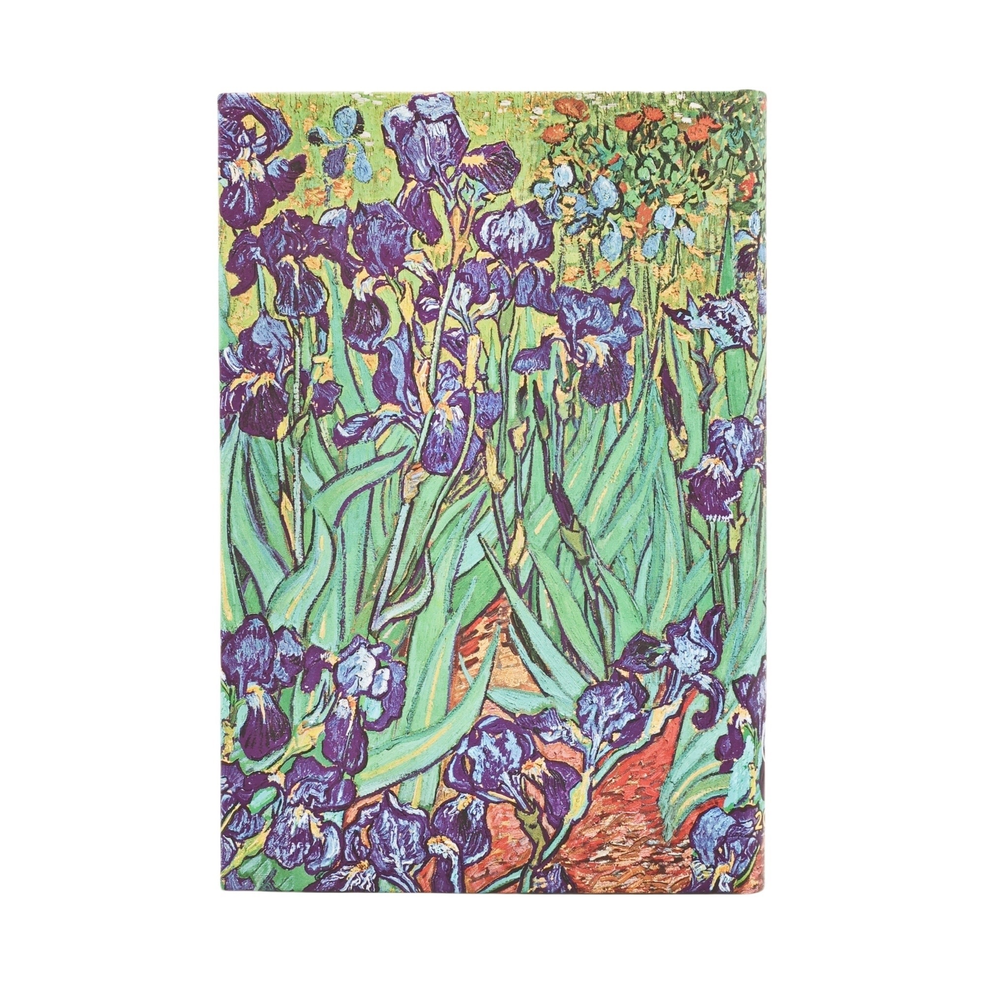 PAPERBLANKS Agenda Semainier Horizontal - 2026 12-Mois Van Gogh’s Irises Mini