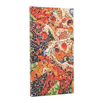 PAPERBLANKS Agenda Semainier Horizontal - 2026 12-Mois Gaudi’s Sun Slim