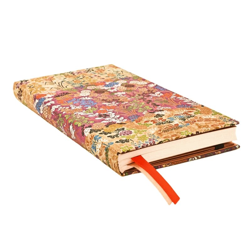 PAPERBLANKS Agenda Semainier Horizontal - 2026 12-Mois Kara-ori Pink Slim