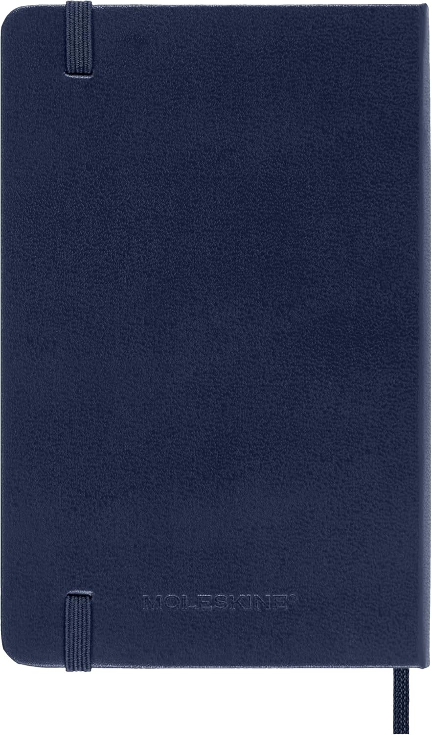 MOLESKINE Agendas 12 Mois Semainier Format Poche 9x14cm Rigide Bleu Saphir