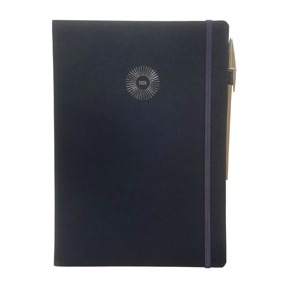 EPOPEE Agenda civil semainier vertical Clémence B5 17x25 cm Couleurs aléatoires