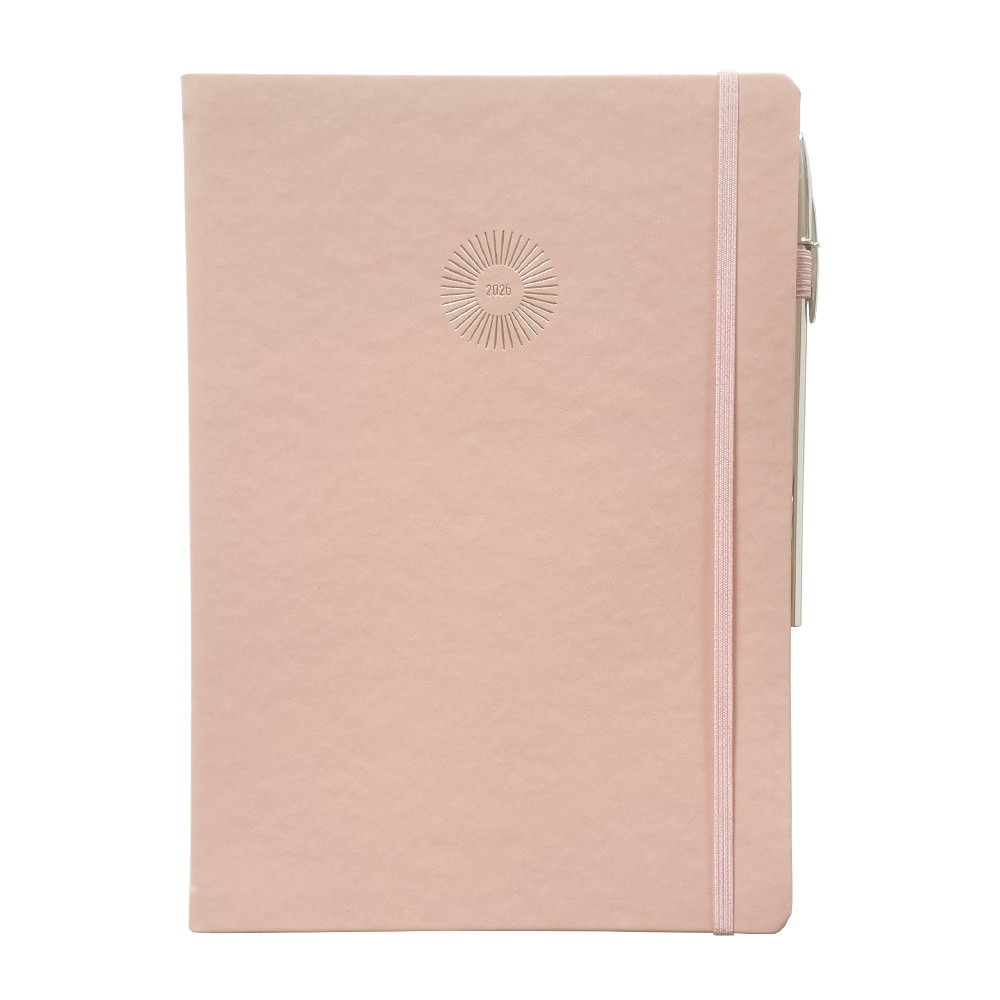 EPOPEE Agenda civil semainier vertical Clémence B5 17x25 cm Couleurs aléatoires