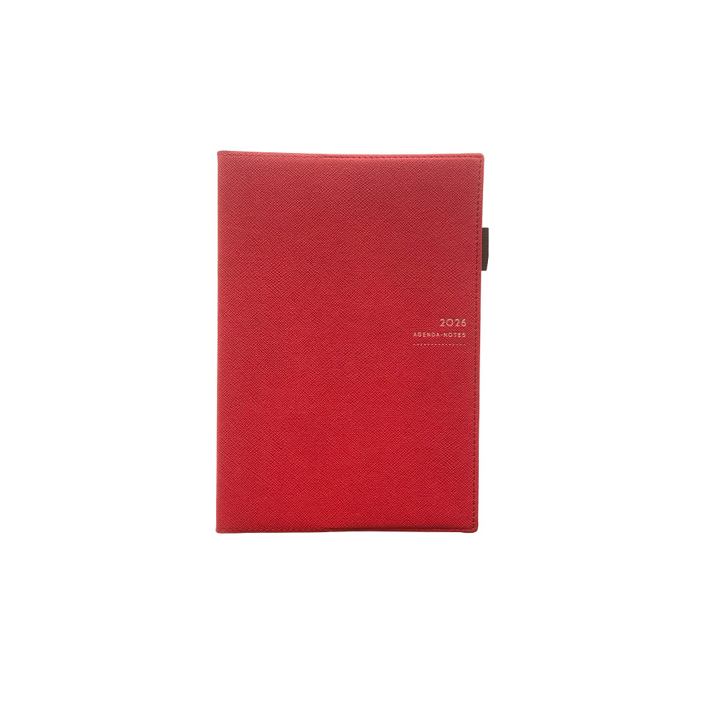 EPOPEE Agenda civil semainier horizontal + notes Patience A6 10,5x15 cm Couleurs aléatoires