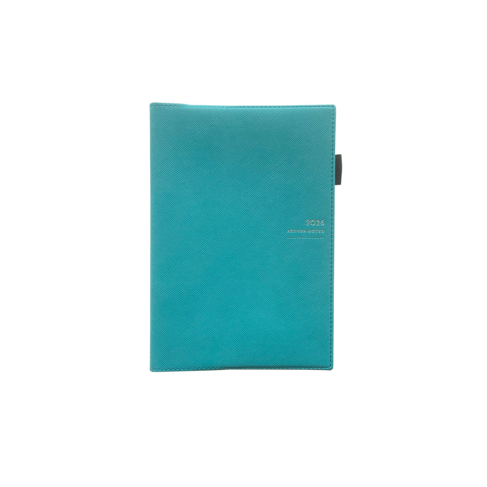 EPOPEE Agenda civil semainier horizontal + notes Patience A6 10,5x15 cm Couleurs aléatoires